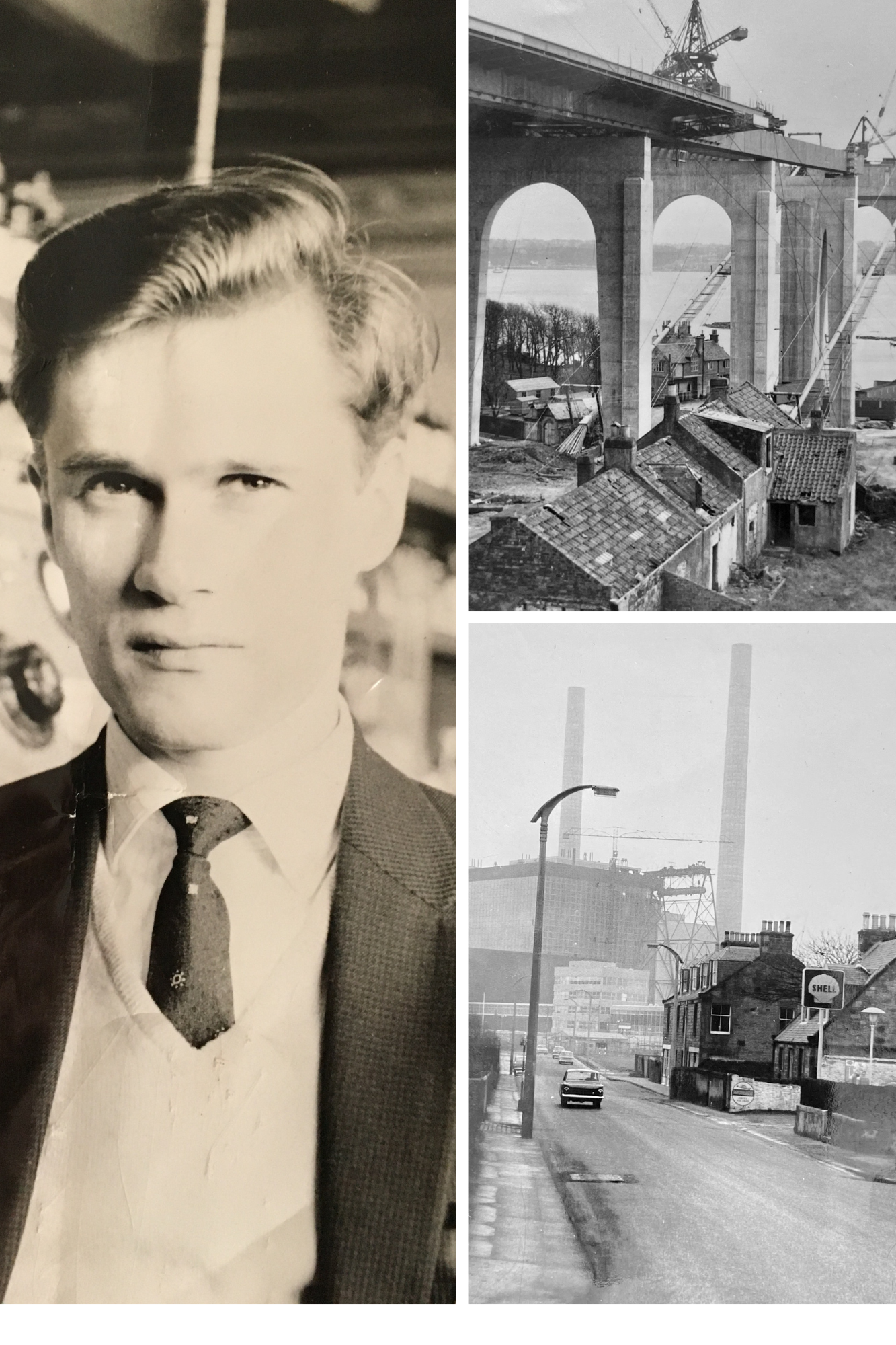 Young Jim Swan and 1960s Scotland with bridge