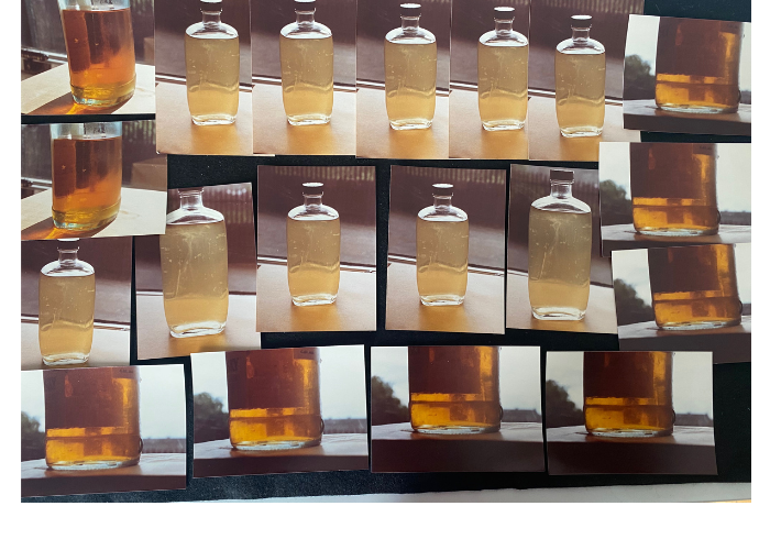 Examples of chill haze in laboratory samples